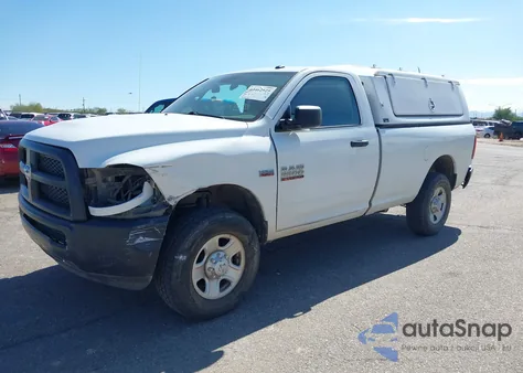 2015 Ram 2500 Tradesman из США, поврежденный, VIN 3C6LR5AT9FG658646